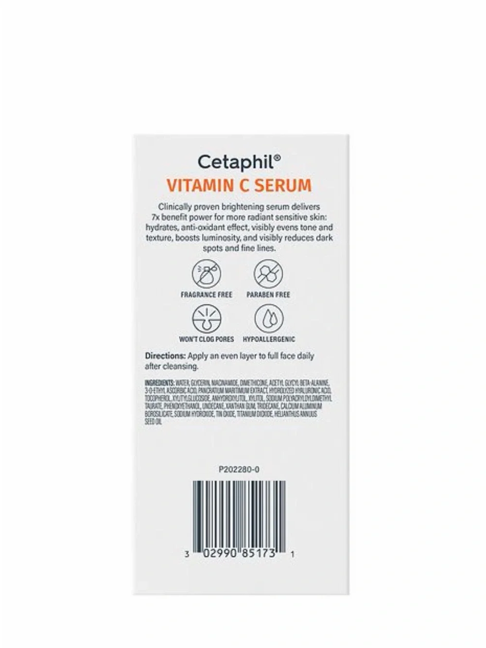 Cetaphil Vitamin C Serum - White Dropper Bottle